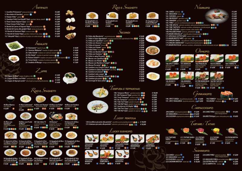 Menu Lucky Sushi-1